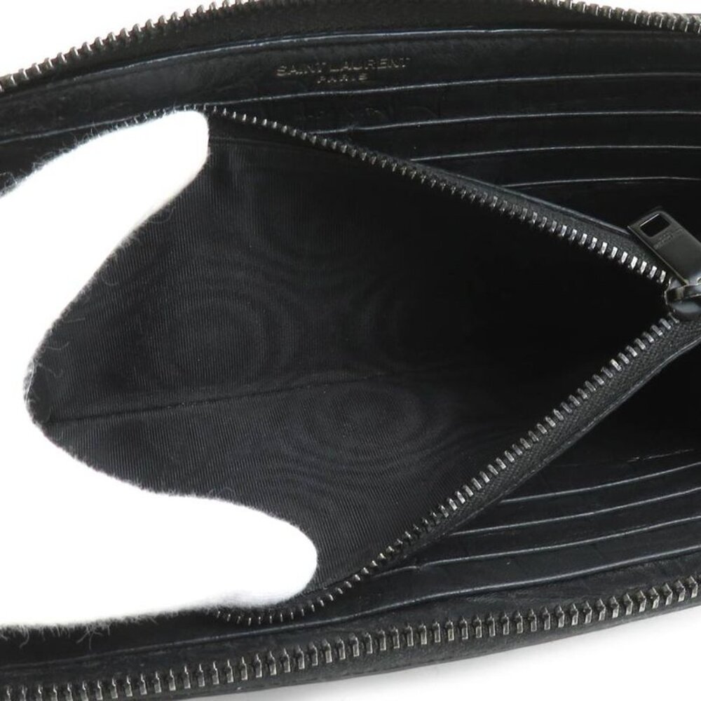 Saint Laurent Round Zipper Long Wallet - Picture 4 of 8